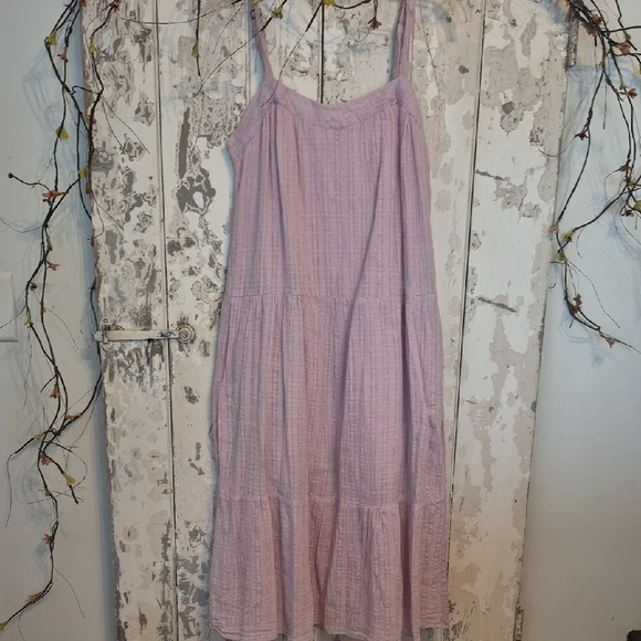 Knox Rose Lavender Textured Sundress - Picture 1 of 13